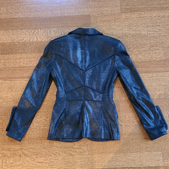 Walter Black Vegan Leather Jacket/ Blazer, S2z 0 (Hot!!!) - Picture 8 of 16